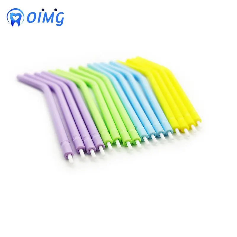 250Pcs Disposable Nozzle Gun Head Tip for Triple Air Water Syringe Dentist Lab Tool Transparent and Opaque