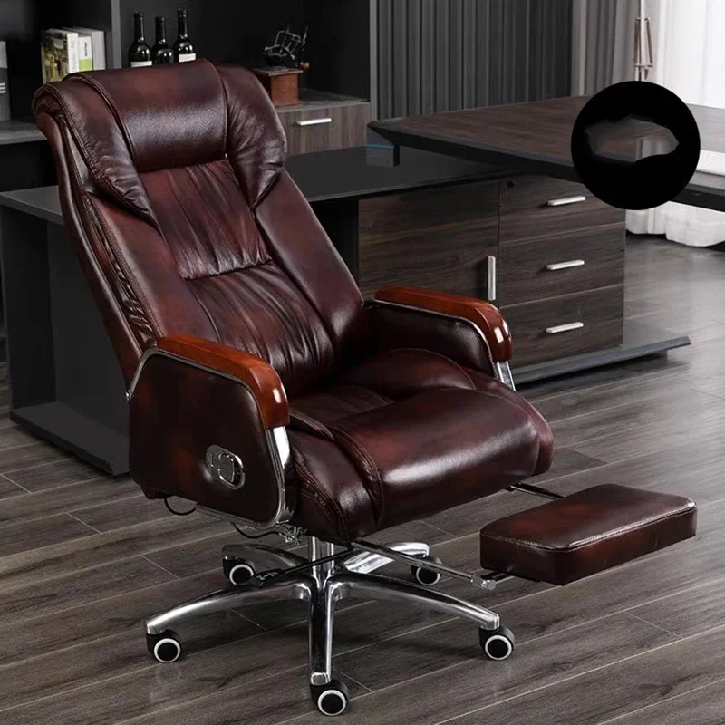 Sedia da ufficio di lusso di design Salon Trono nordico Girevole Sedia da ufficio direzionale moderna Lettura portatile Muebles Mobili per ufficio