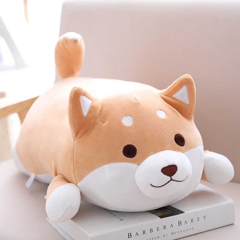 

Soft Akita Dog Cute Shiba Inu Dog Plush Toy Stuffed Kawaii Animal Cartoon Pillow Lovely Gift for Kids Baby Children Good Quality