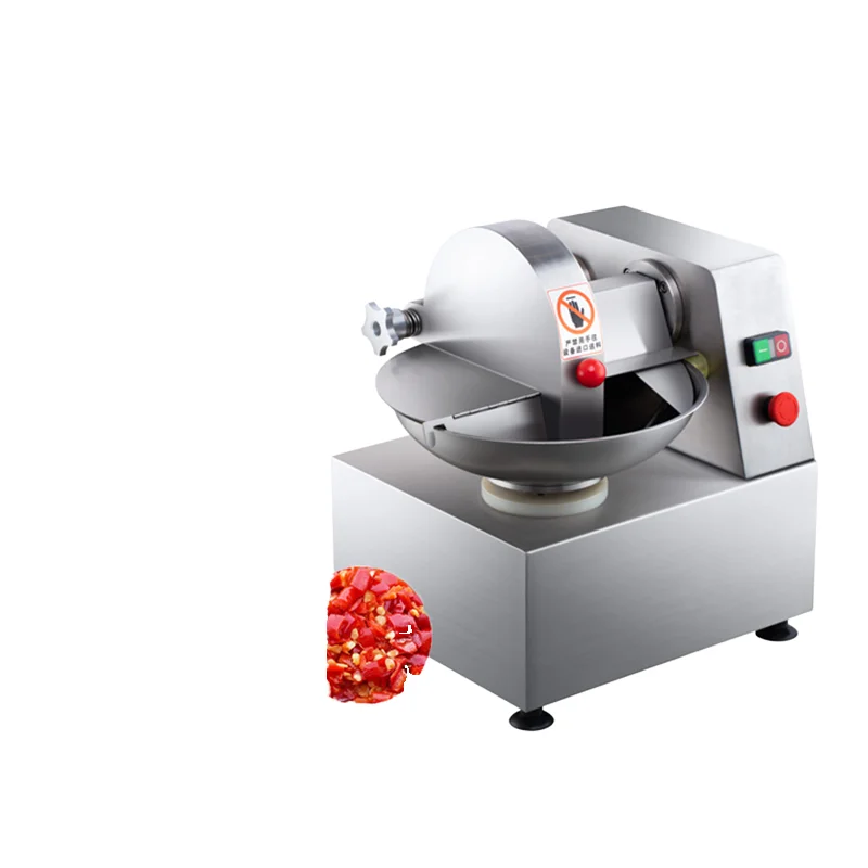 Commercial ITOP Industrial Meat Chopper Bowl Cutter Machine Multi-Purpose 20L-125L Capacity Motor 100kg 220-380V 0.75kW 1 Year