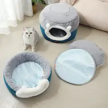 Cat Bed House Plush Kennel #2
