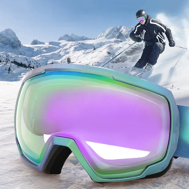 New Double Anti-fog Spherical Ski Goggles Men And Women Equipment Snow Goggles Sports Outdoor Goggles