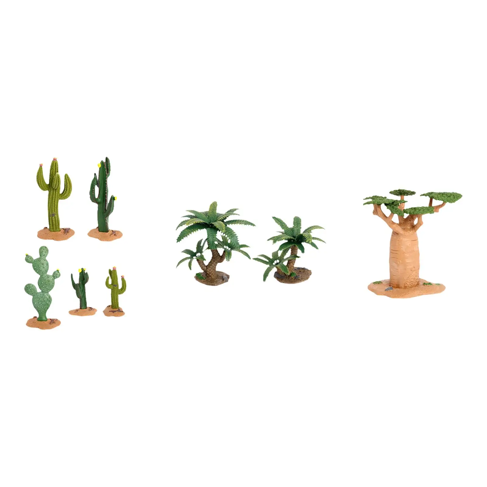 Árbol de jardín de hadas en miniatura, modelo de árboles, estatuilla de árbol Artificial, paisaje ferroviario, modelo de árboles para diseño de escena de juego de rol