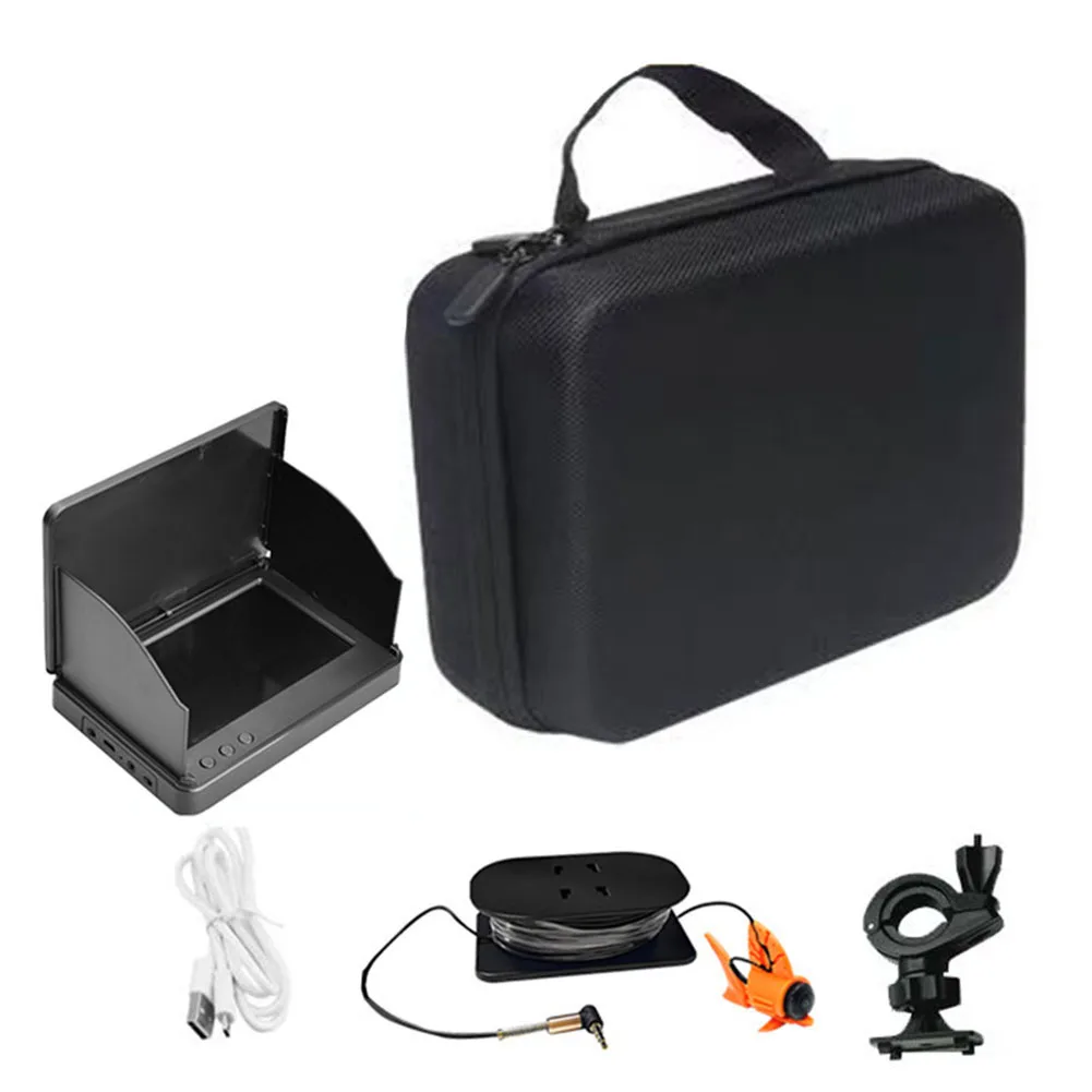 For Night Fishing For Underwater Engineering Underwater Monitor Underwater Camera 220 Wide-angle Lens IPS Display 4.3 Inch