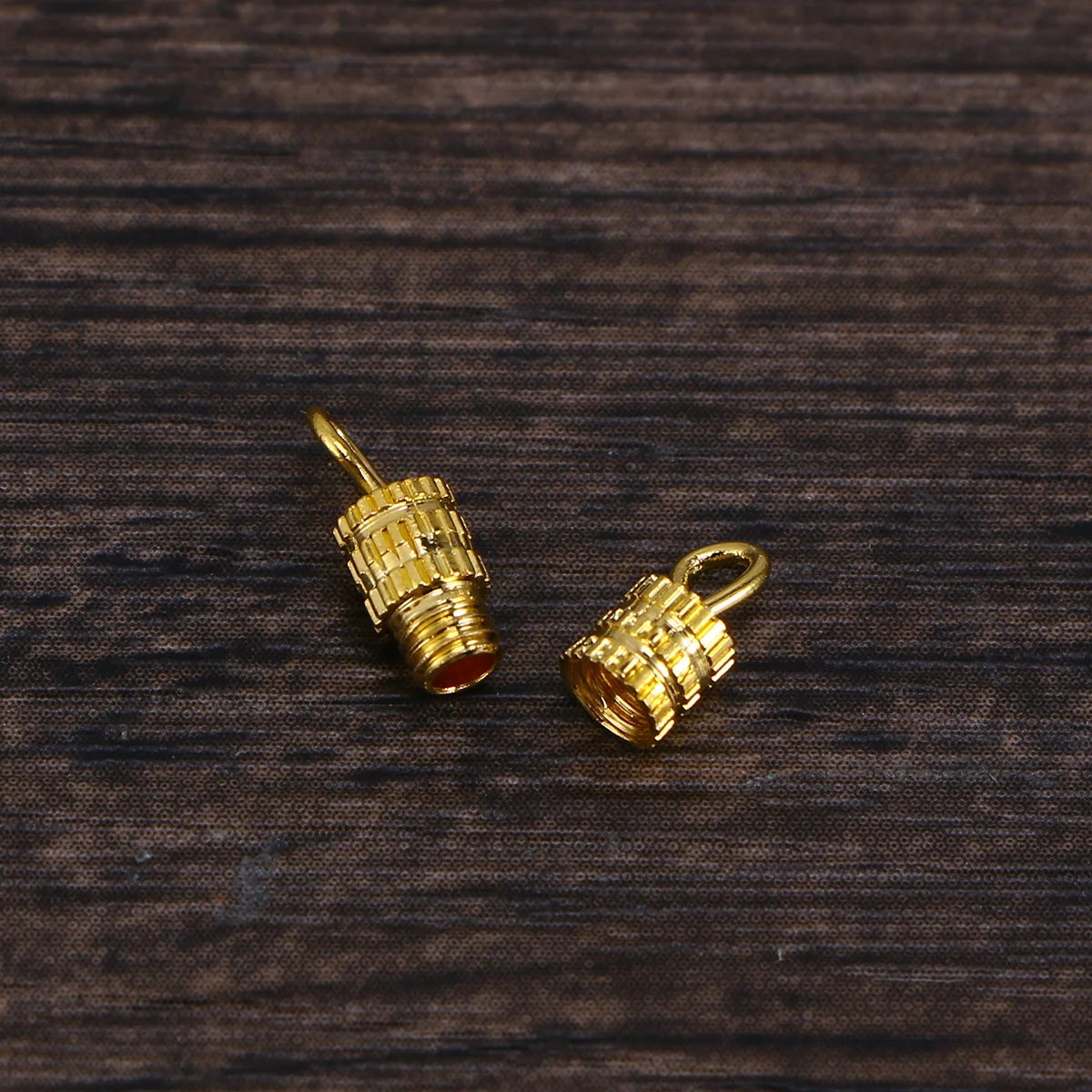 

20pcs Copper Screw Buckles Gold Plated Jewelry Clasps Barrel Type For Necklace Bracelet Diy Making Accessories Split Ring Secure