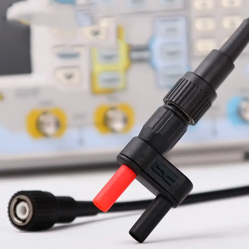 Hohe Qualität Instrument Zubehör Dual Banana Stecker Auf Weibliche BNC Adapter Verwendet Für Oszilloskop Strom Klemme Umwandlung Kopf – Detail 2