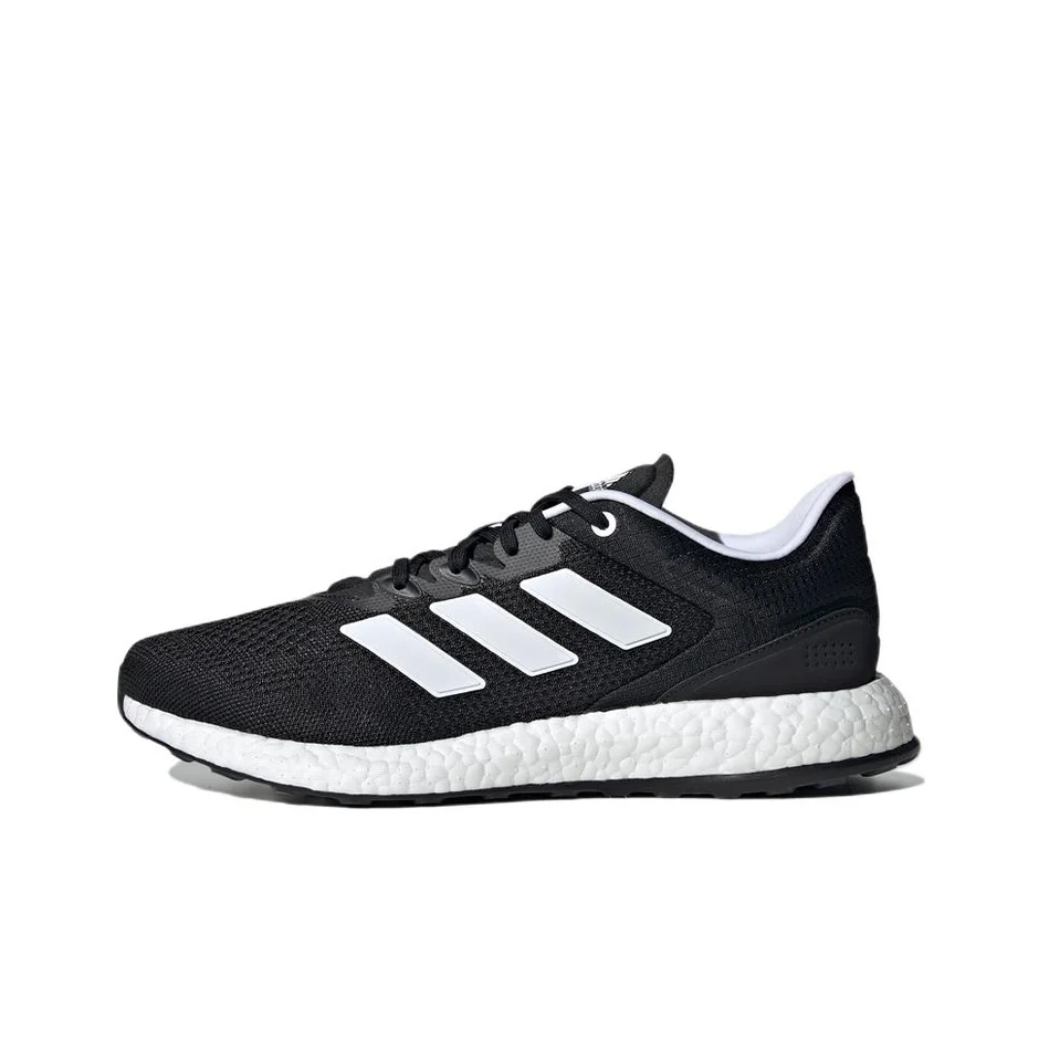 Adidas Pureboost Q2 Low top Running Shoes Unisex Black White GX4705