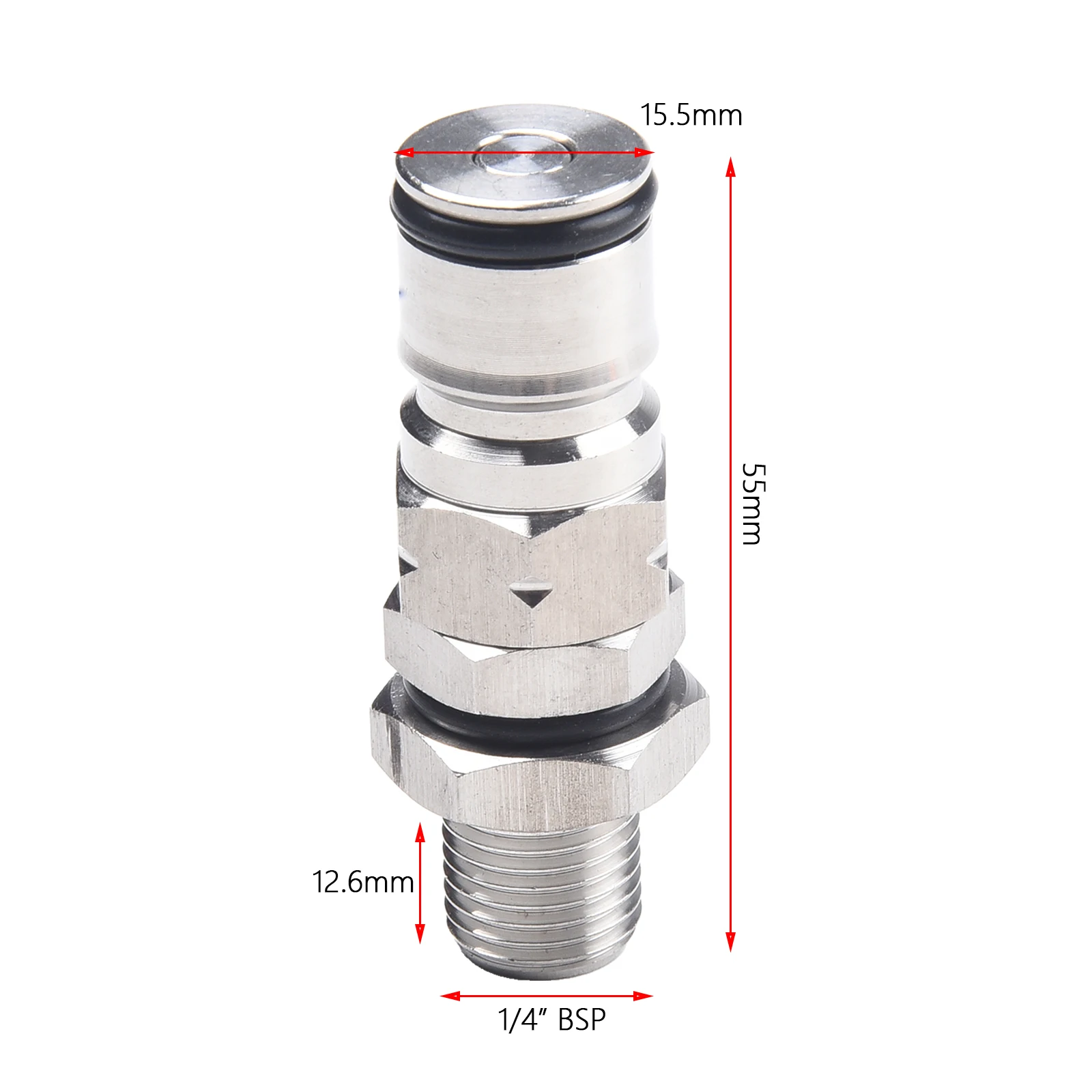 14 For BSP Ball Lock Gas Bulkhead Post Liquor Adapter for Homebrew Beer Dispenser Enhance Your Brewing Experience