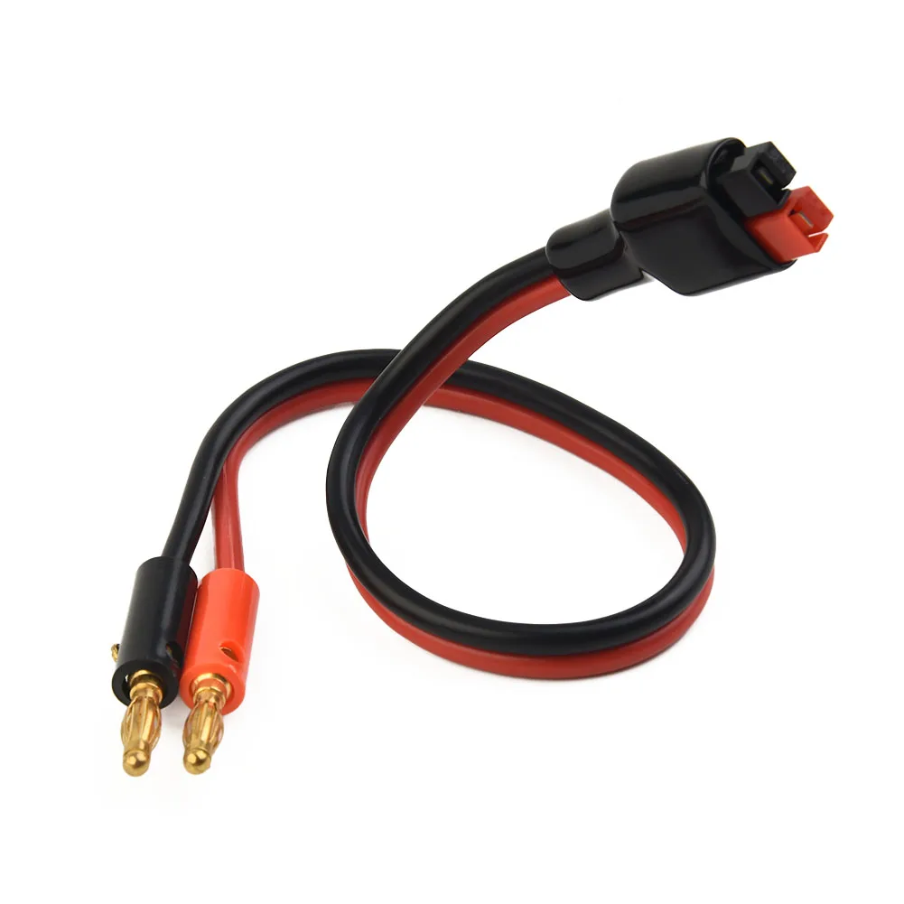 30A Current-Capable Adapter Cable with 30A Input Side and 4mm Banana Output Side Available in 30cm or 60cm Lengths