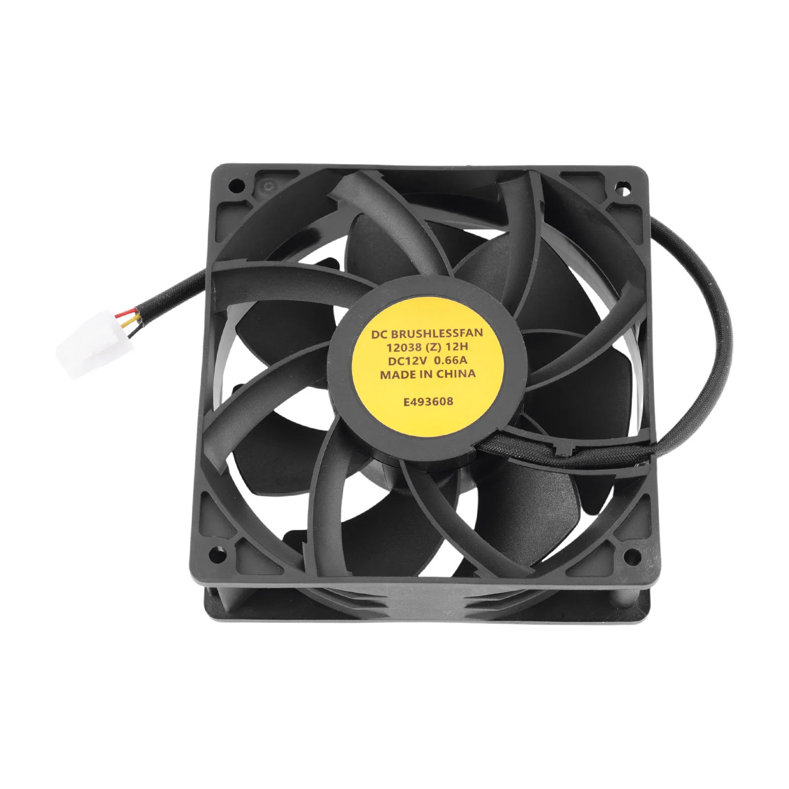 1Pc 12038‑CG Durable Cooling Fan Effective Heat Dissipation For Cooling Server Cabinet Electrical Enclosure Industrial Equipment