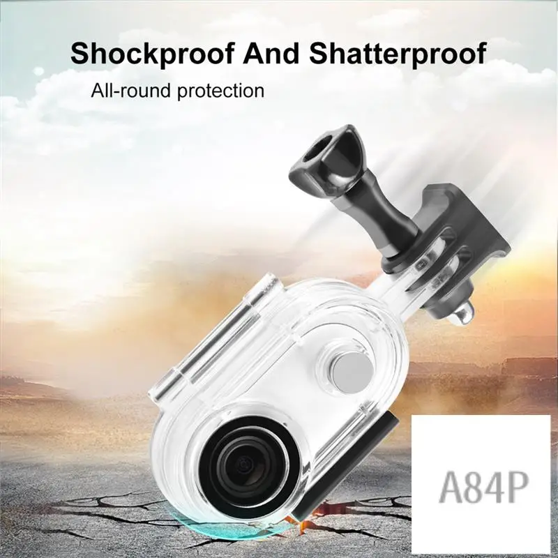 

For Shadowstone Insta360 Go3 Thumb Stabilized Camera 40M Diving Case Sealed Multifunctional Portable Waterproof Case Easy To Use