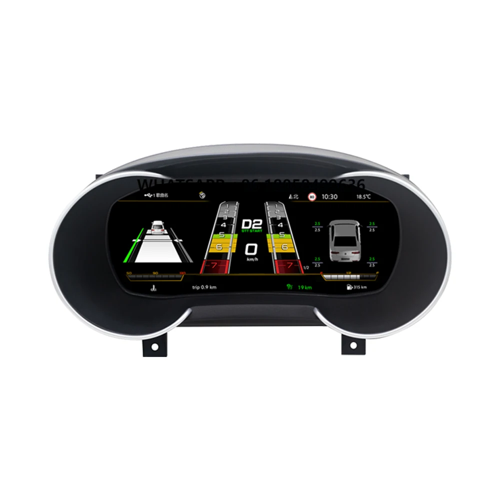 

Krando Car Digital cluster Virtual Cockpit Speedometer Instrument For A3 LCD fulltouch Dashboard Panel