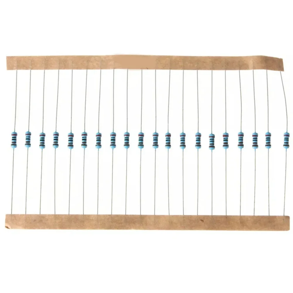 1% Tolerance Resistor 1/4W Resistor For DIY Electronics Easy To Use Lightweight Structure Reliable Performance