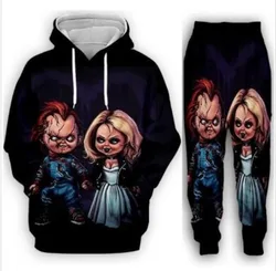 New Fashion Men/Womens Chucky X Buddy Yaoi Funny 3D Print Fashion Tracksuits Crewneck hoodie Sweatshirt and Pants + Hoodies