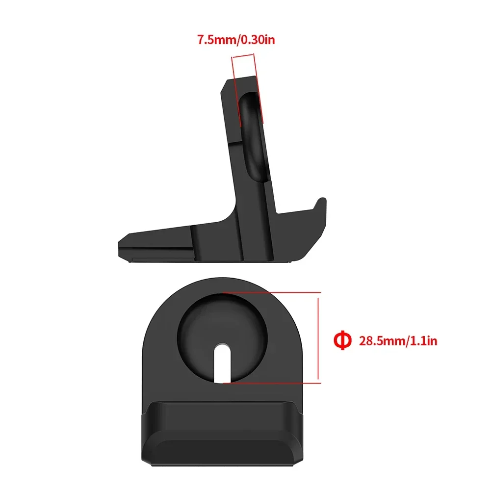 Silicone Charger Dock Stand For Google Pixel Watch 2 Charging Cable Desktop Holder for Google Pixel Watch 2