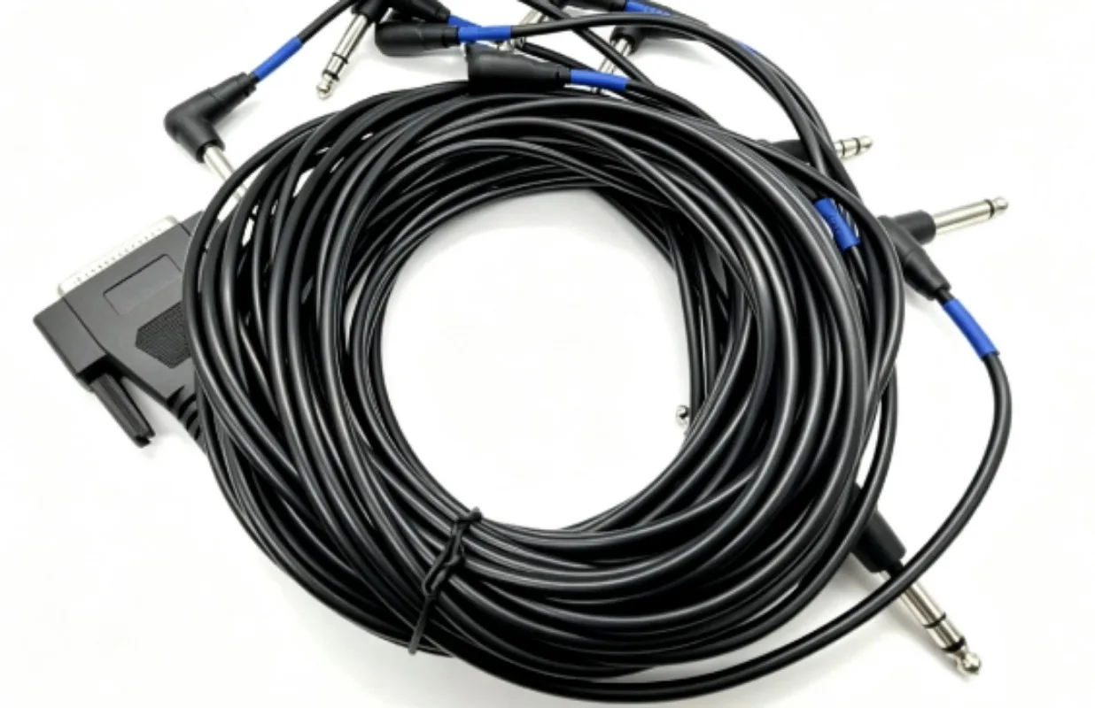 Durable Trigger Induction Cable Electronic Drum Kit Signal Harness Replacement Spare Parts