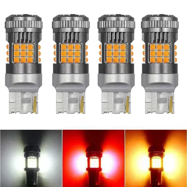 

4pcs LED 1156 1157 3030 36SMD PY21W BAU15S P21/5W T20 7440 7443 LED Bulb Canbus Car Turn Signal Reverse Brake Light 12V 24V