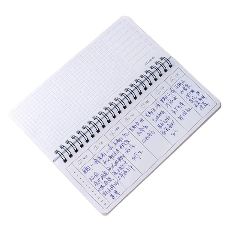 Weekly Planner With Tearable Page Twin-coil Binding Undated Weekly Planner Notebook Appointment For Women Men