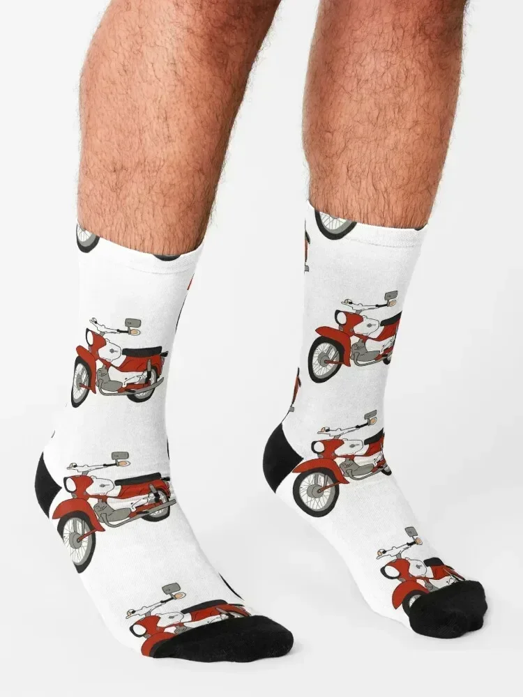 simson star Socks hip hop essential happy retro Luxury Woman Socks Men's