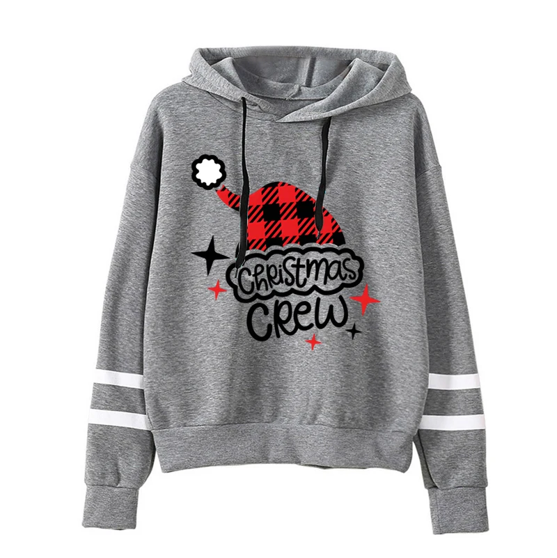 Christmas Crew Women Hoodies Women\'s New Fashion Hoodie Autumn and Winter Oversized Loose Women\'s Blouse Y2k Hoodie Sweatshirts