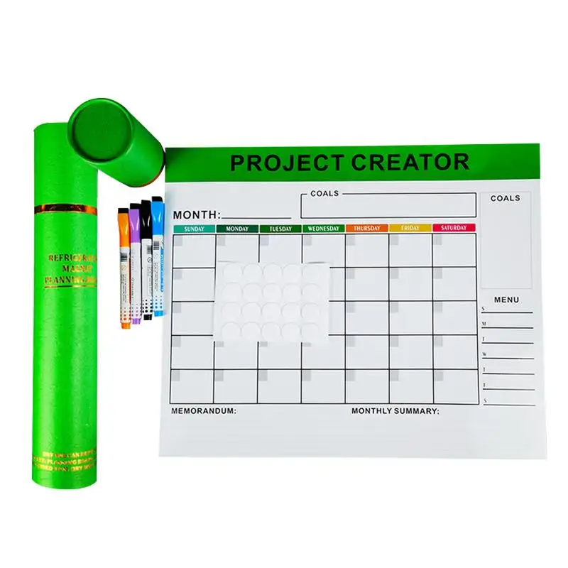 

Dry Erase Magnetic Calendar Acrylic Schedule Planning Board With Dry Erase Markers Scheduling Planner Magnet Boards For Home