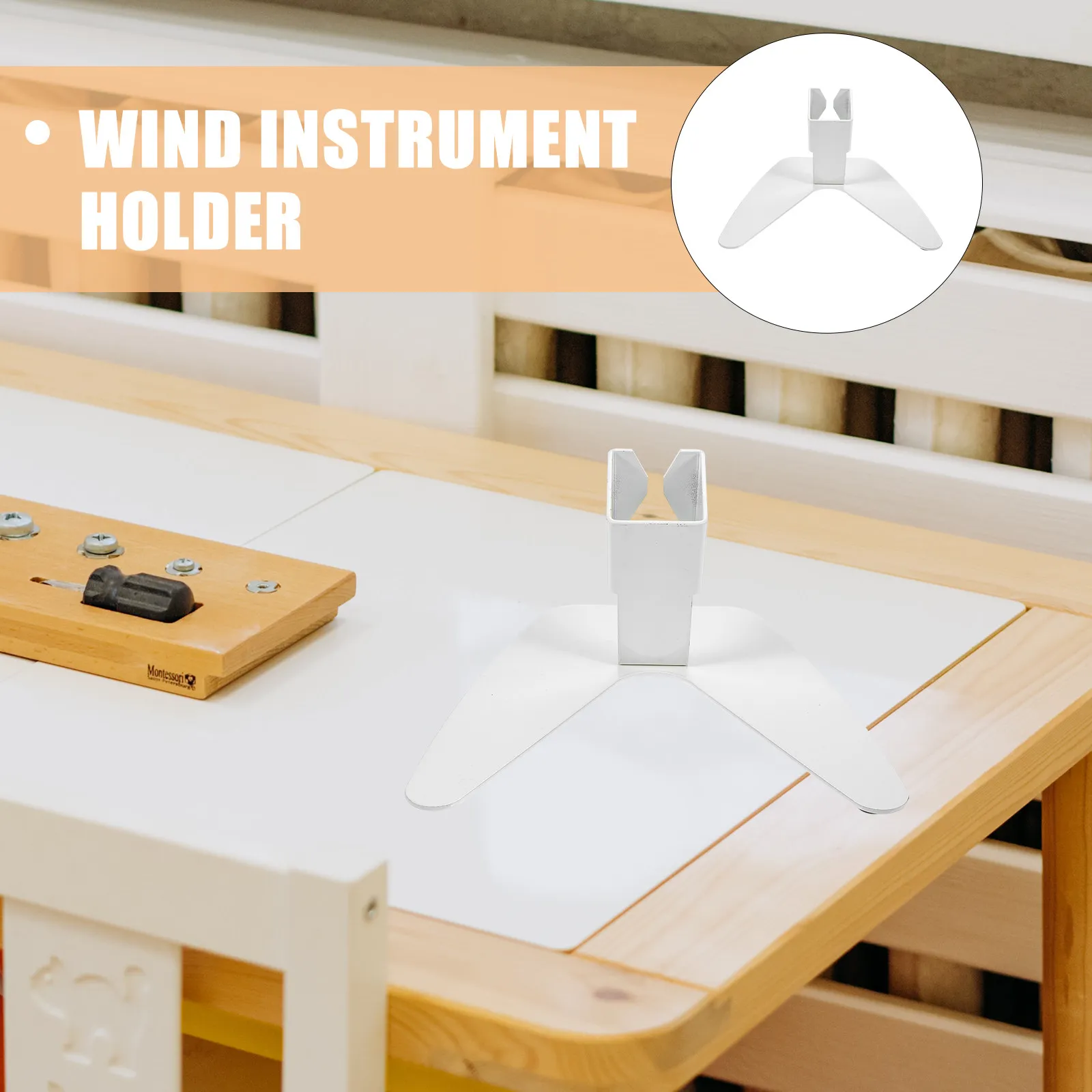 

Подставка для инструментов: прочная, с противоскользящим основанием, элегантный держатель для демонстрации аэрофонов, для коллекционеров и любителей.