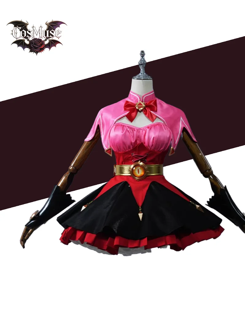 

Needy Girl Overdose Cosplay Costume Wig Anime JK Uniform Leather Skirt Dress Abyss KAngel Ame Chan Cosplay Costume Plus Size