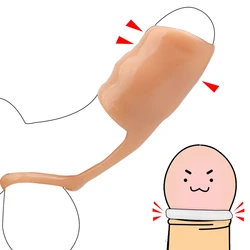 Anti-fall Male Foreskin Corrector Penis Enlargement Stretcher Penis Rings Sex Toys for Men Cock Ring Delay Ejaculation Sexshop