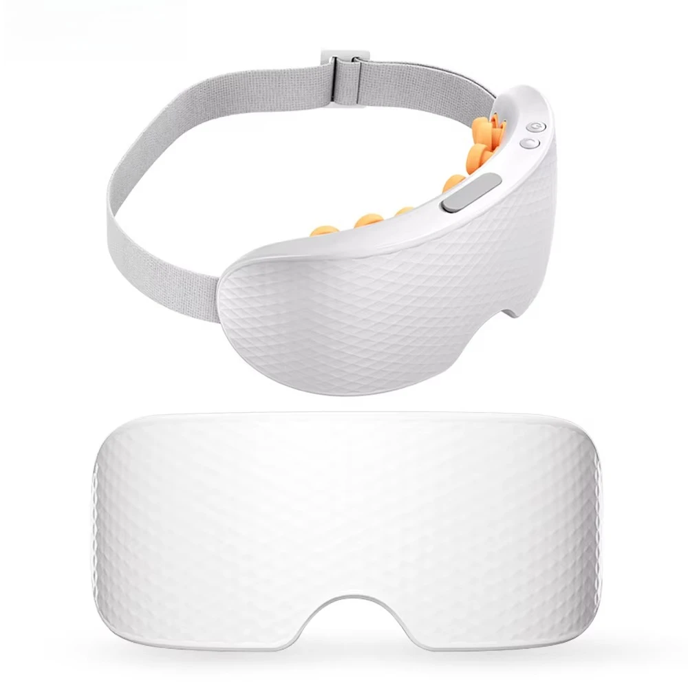 

Многофункциональная терапевтическая массажная маска для глаз, музыкальный умный паровой электрический массажер для глаз с тепловым сжатием, усталость глаз