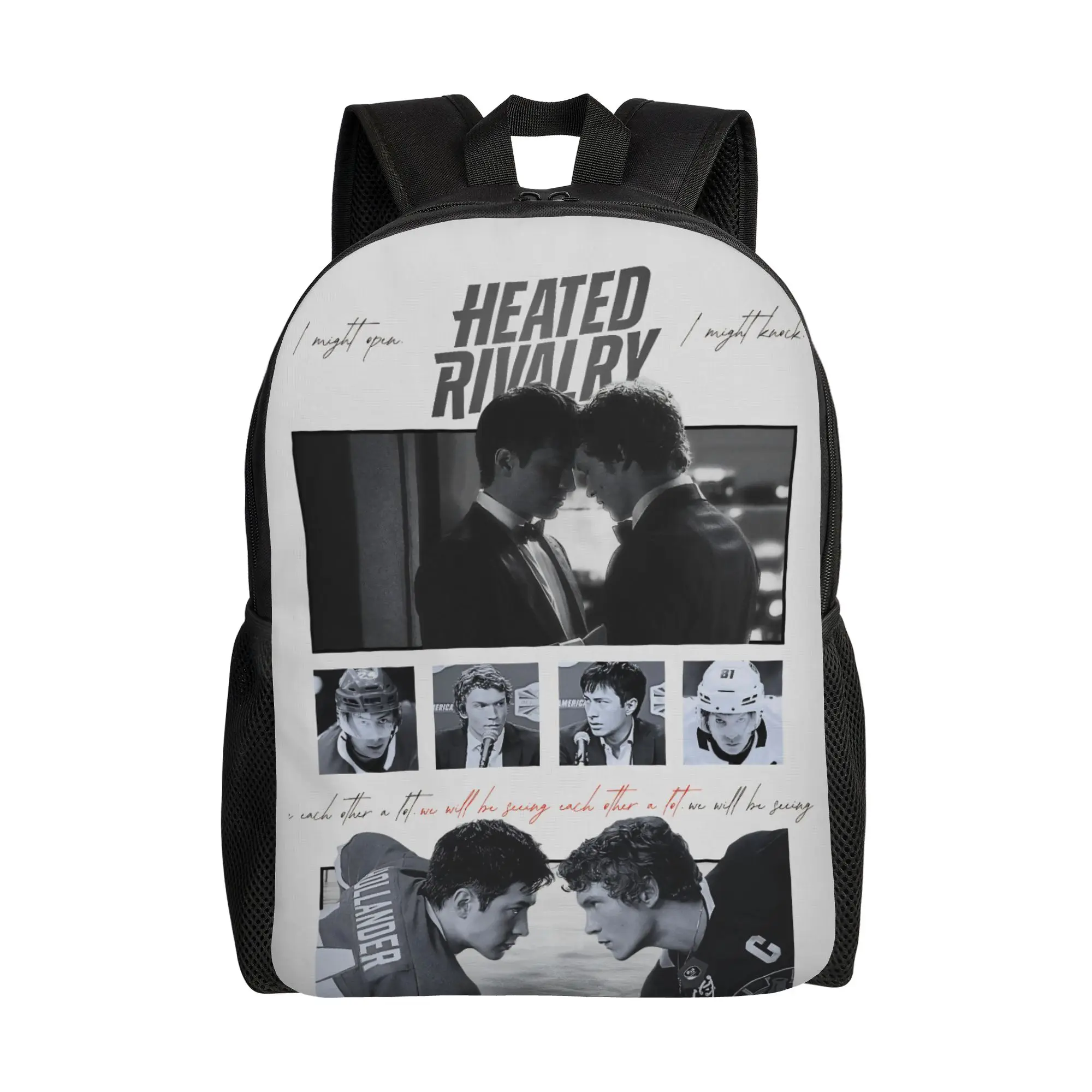 

Рюкзак Heated Rivalry Shane Hollander Ilya Rozanov: Прочный, для студентов, для походов и путешествий, городской рюкзак для мужчин и женщин, сумка через плечо для колледжа