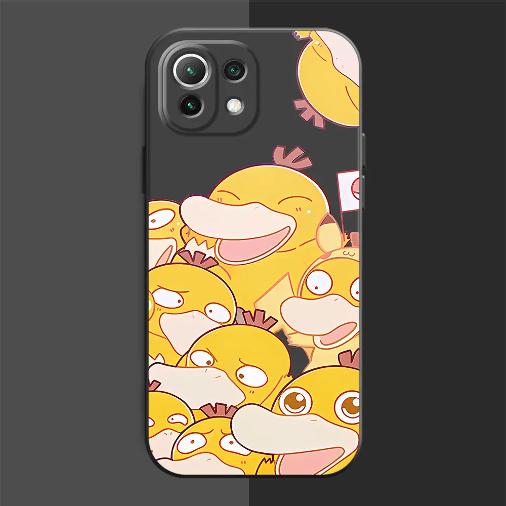 Cover Anime Pokemon Phone Case for Xiaomi Redmi 9A 12C 12 K40 Pro K50 Gaming 10 9 A2 A1 Plus 10A 10C 9C K40s K60 Black Soft Bag image 2