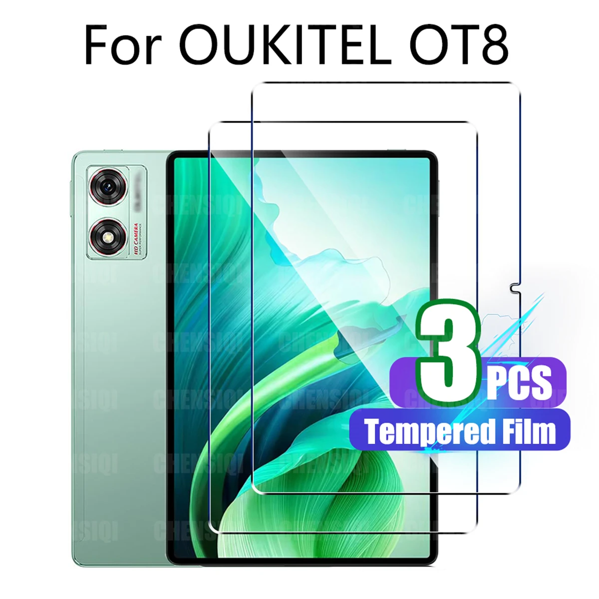 Screen Protector for Oukitel OT8 (11 inch) 2024 Released 9H Hardness High Definition Anti-fall/Anti-scratch Tempered Glass Film