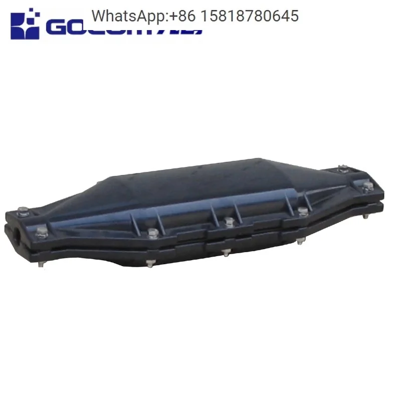 The one-way input and output optical cable splice closure, model GPJ(04)6, is suitable for 10-12.5 optical cables