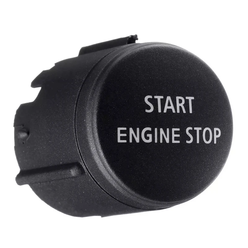 Start Stop Engine Switch Push Button Cover for Land Rover Range Rover Sport Edition 2010-2013 Discovery 4 2010-16 Black