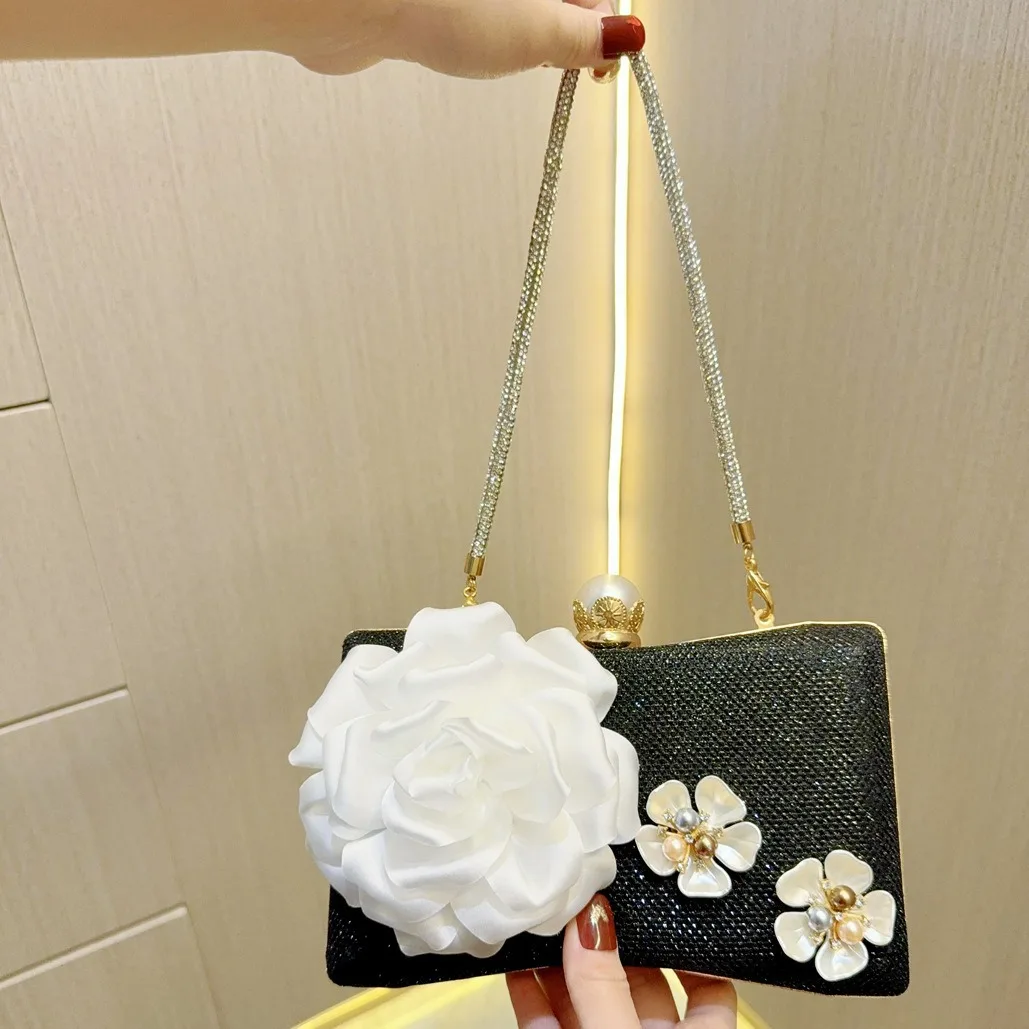 

Flower Crossbody Dinner Bag Niche Handbag Handbag Banquet Dress Bag Bolsas Grife Luxo Carteras Diseñador De Lujo