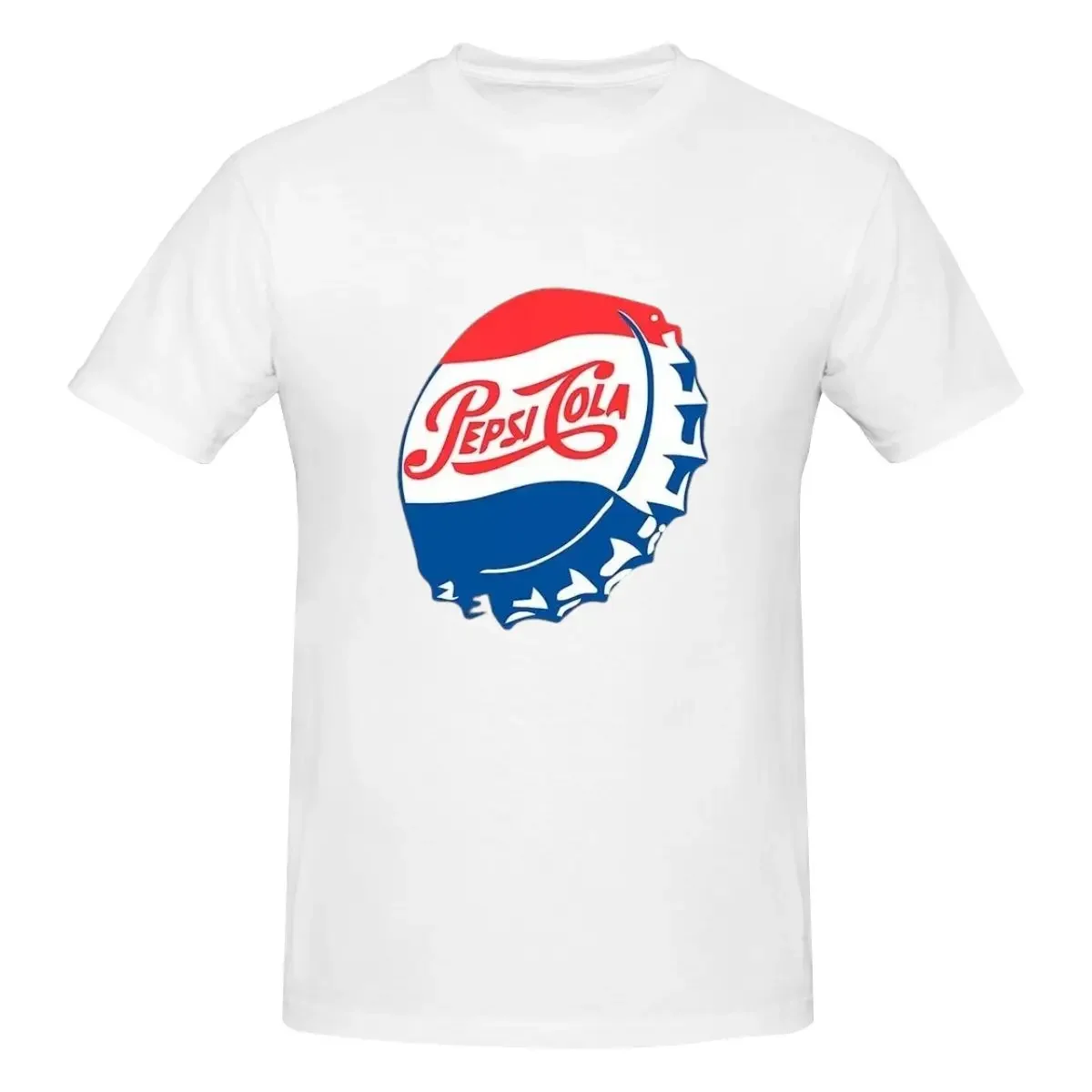 

High Quality Clothing Top T-shirt 2025 Summer Men P-pepsi Luxury T-shirts for Men Summer Print Cotton Shirt