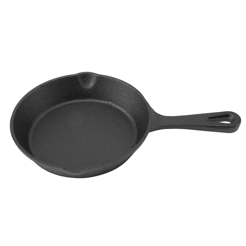 Mini Not Sticky Casting Iron Pan Stone Layer Frying Pot Saucepan Small Fried Egg Pot Use Gas And Induction Cooker