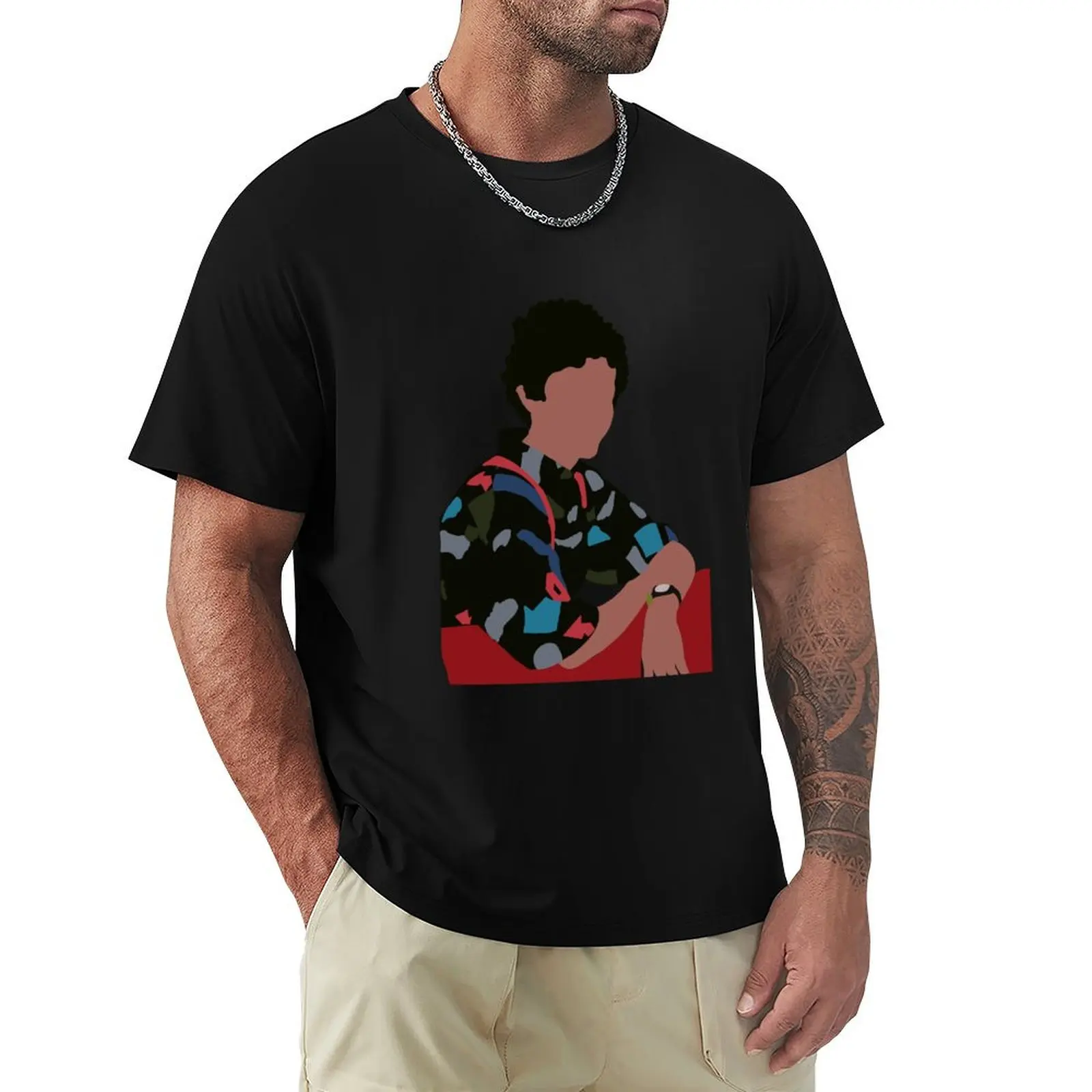 Samuel Screech Powers T-Shirt Comfort Stretch Tee Shirt