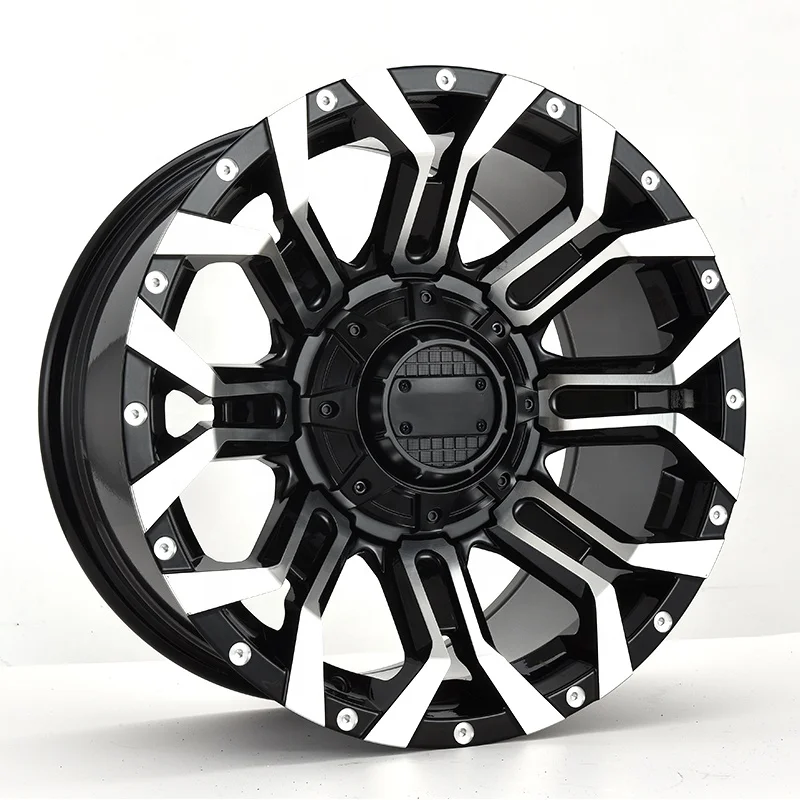 17x9.0J 10/12 Hole Low Resistance Aluminum Alloy Wheels, Custom Hybrid Car Wheel Hubs