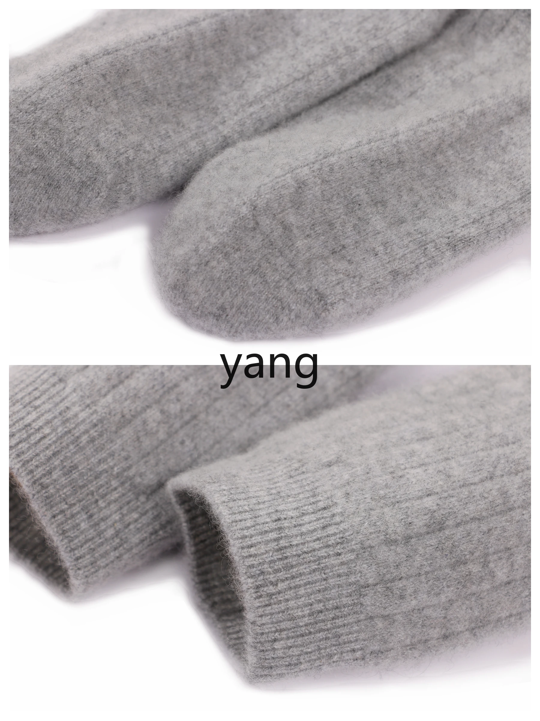 LMM100% pure cashmere socks men and women thickened thermal stockings medium and high wool socks