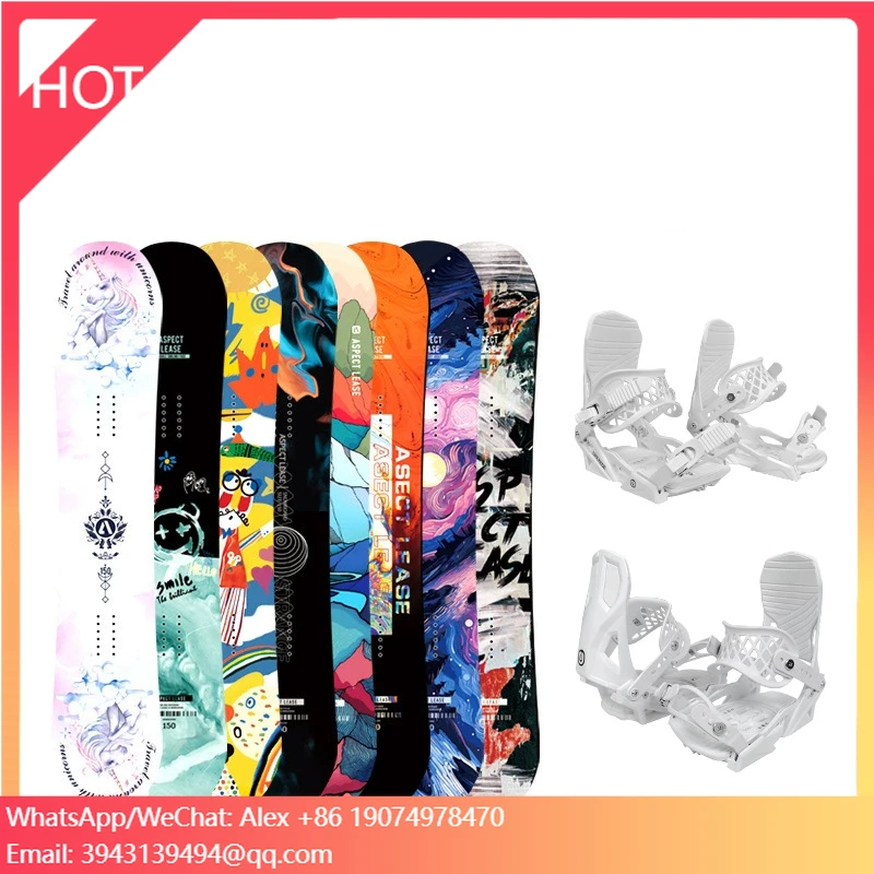 

Customized OEM/ODM Beginner Snowboards For Adult Medium Hardness Freestyle Snowboards Camber All-mountain Snowboard