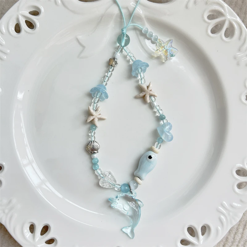 Dolphin Blue Phone Wrist Strap 5