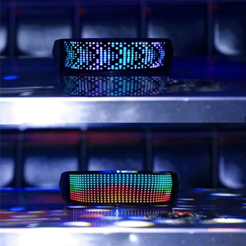 onsale BluetoothLuminous Glass LED Futuristic Eyewear DIY Luminous Glasses Prop for Party Bar Festival Performance LED Glasses