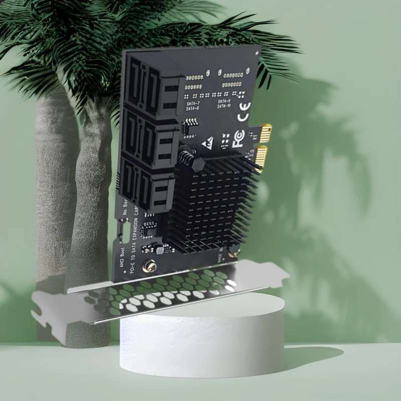 

Sata Expansion Server Pcie Sata Expansion Card PCI-E X1 ASM1061+JMB575 Chip 6 Ports SATA3.0 Pci E Sata for Desktop PC Computer