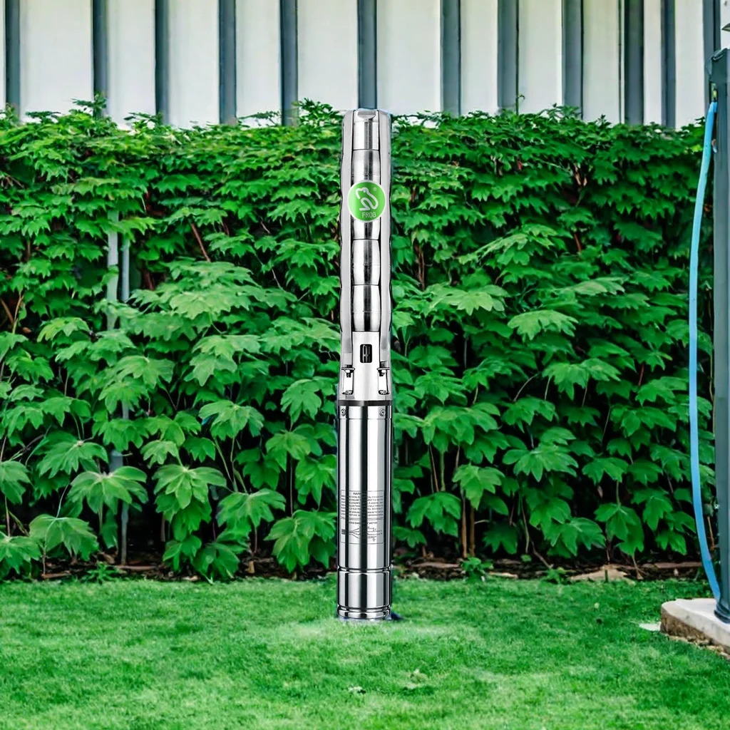 Cheap Stainless Steel Submersible Solar 6 Inch Water Pump - Eco-Smart AC/DC Agricultural & Industrial Use Deep Well Pumps