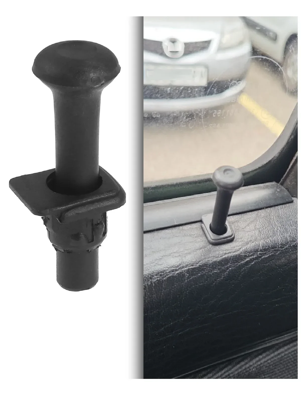 4 conjuntos de puxadores de pino de fechadura de porta automática 191837187   Para golf mk2 mk3