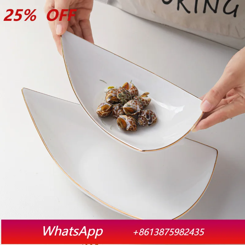 

Элитная посуда для ресторанов LMM: нестандартные суповые и салатные миски необычной формы.