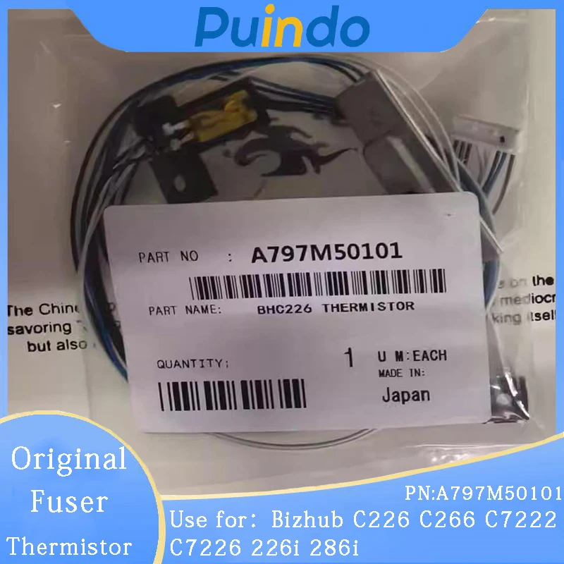 

A797M50101 Original New Fuser Thermistor for Konica Minolta Bizhub C226 C266 C7222 C7226 226i 286i Thermistor