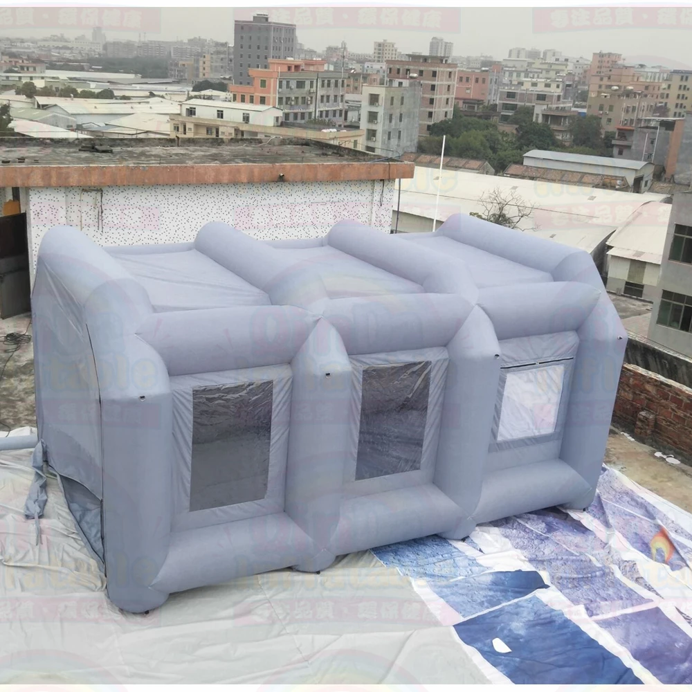 Mobile Inflatable Paint Booth Inflatable Spray Booth For Car Painting Room