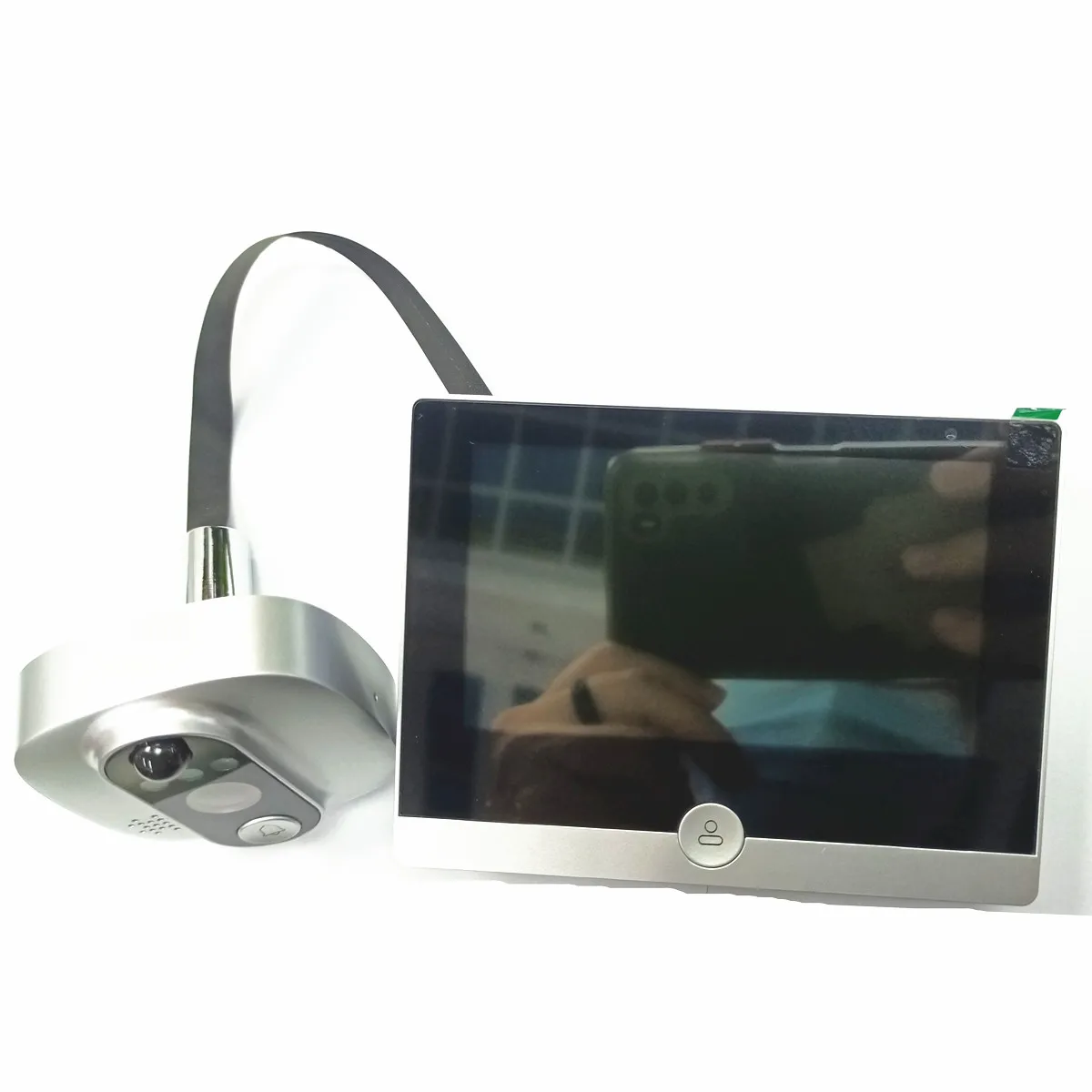 Tuya APP 4.3 นิ้ว WiFi Doorbell ภาพประตู Peephole โทรศัพท์ประตูวิดีโอกล้อง PIR Home Security กล้องประตู